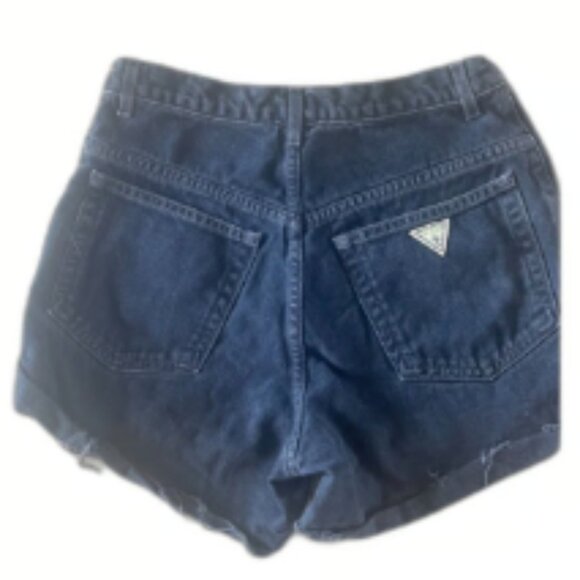 Brand New Guess Vintage High Rise Jean Shorts - Picture 3 of 11